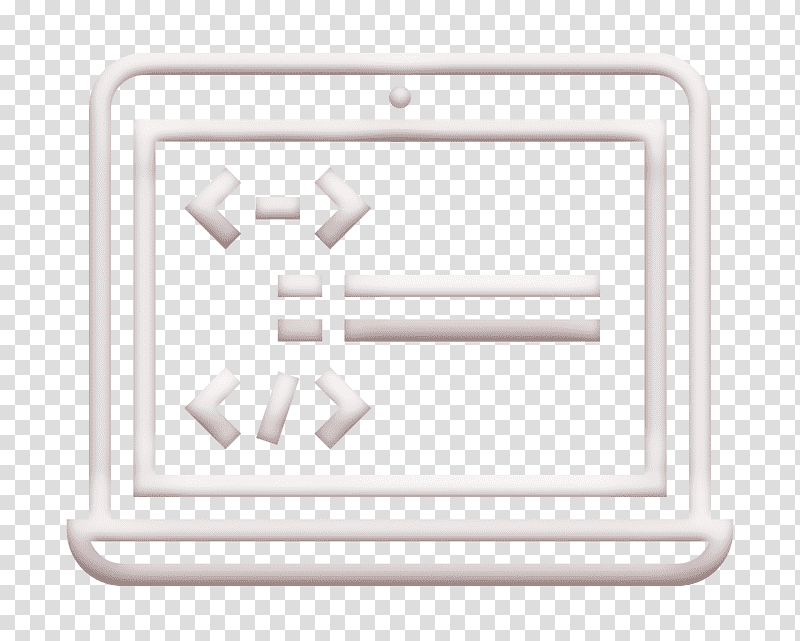 Software Development icon Laptop icon Programming icon, Logo, Symbol, Line, Meter, Mathematics, Geometry transparent background PNG clipart