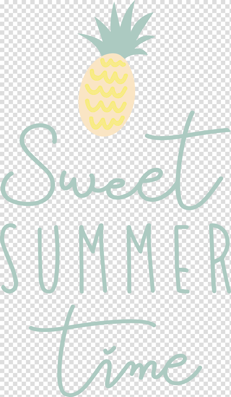 sweet summer time summer, Summer
, Bromeliads, Plant, Logo, Yellow, Line transparent background PNG clipart