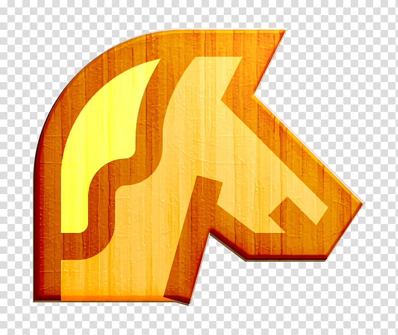 Horse icon Medieval icon King arthur icon, Logo, M083vt, Angle, Line, Wood, Meter, Orange Sa transparent background PNG clipart