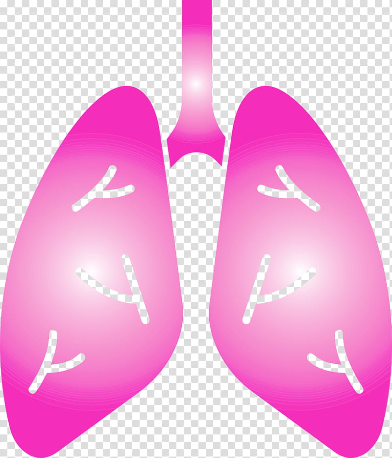 pink magenta material property font wing, Lungs, COVID, Corona Virus Disease, Watercolor, Paint, Wet Ink, Heart transparent background PNG clipart