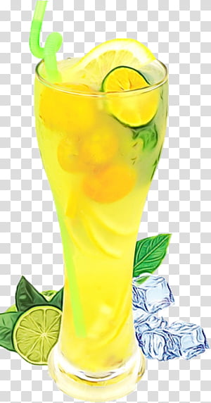 Mojito, Watercolor, Paint, Wet Ink, Lime, Cocktail Garnish, Orange Juice, Long Island Iced Tea transparent background PNG clipart thumbnail