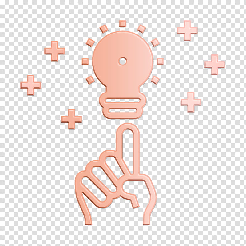 Idea icon Design thinking icon, Ideation, Creativity transparent background PNG clipart
