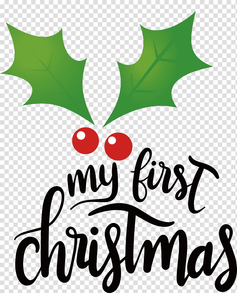 My First Christmas, Editing, Logo transparent background PNG clipart