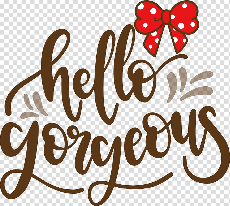 Fashion Hello Gorgeous, Floral Design, Logo, Flower, Fruit transparent background PNG clipart