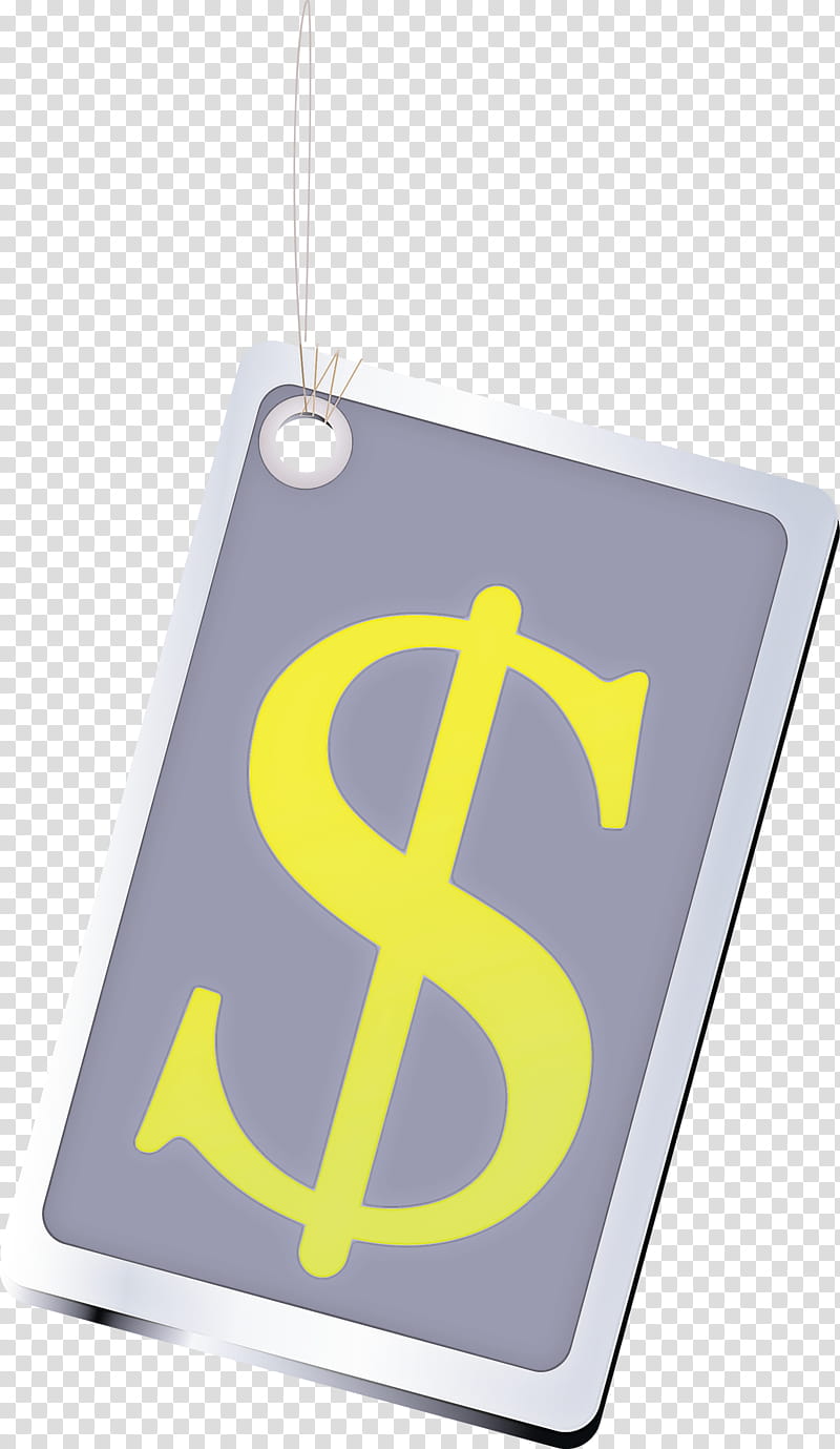 Money Tag Money Label, Yellow, Meter, Sign, Currency Symbol, Dollar Sign transparent background PNG clipart