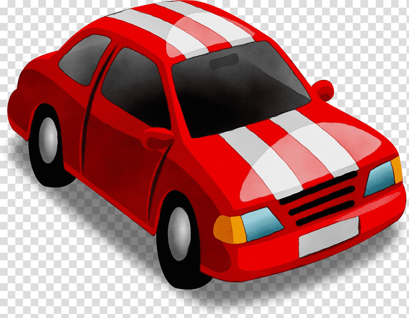 car sticker compact car sports car car door, Watercolor, Paint, Wet Ink, Tangible Good transparent background PNG clipart