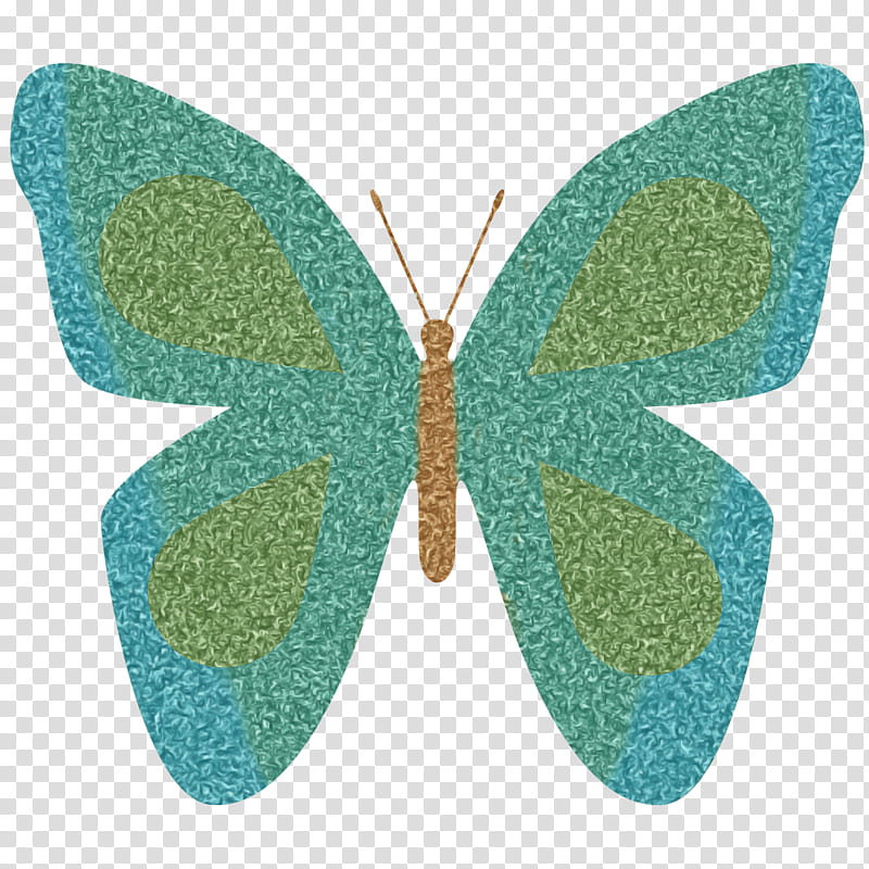 butterfly insect turquoise moths and butterflies aqua, Teal, Wing, Symmetry, Pollinator, Lycaenid transparent background PNG clipart