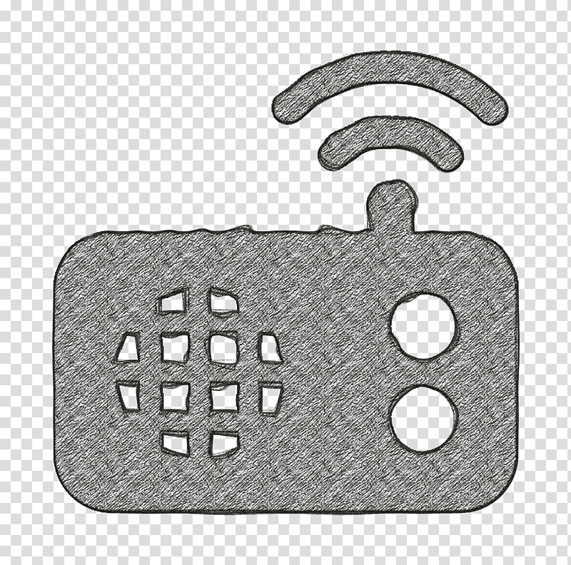 Radio Alarm icon Material Devices icon Beeper icon, Technology Icon, Computer Application, Smart Speaker, Frequency Modulation, Iphone, Broadcasting transparent background PNG clipart