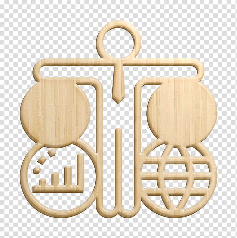 Segmentation icon Market icon Consumer Behaviour icon, Meter, Brass transparent background PNG clipart