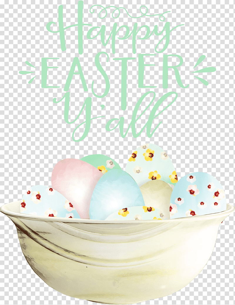 Ice cream, Happy Easter, Easter Sunday, Easter
, Watercolor, Paint, Wet Ink transparent background PNG clipart