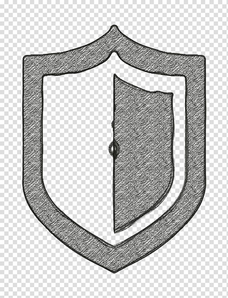 Armor icon shield icon weapons icon, Meter, Line, Grey, Geometry, Mathematics transparent background PNG clipart