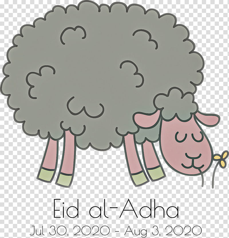 Eid al-Adha Eid Qurban Qurban Bayrami, Eid Al Adha, Sheep, Cartoon transparent background PNG clipart