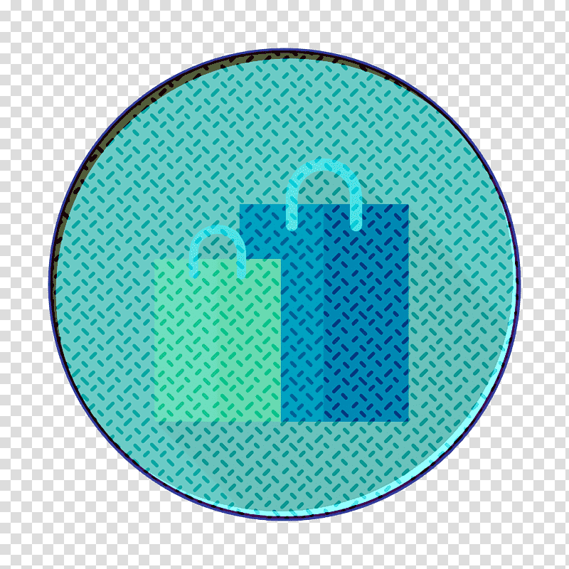 Shopping bag icon Digital marketing icon Bag icon, Circle, Green, Meter, Microsoft Azure, Precalculus, Mathematics transparent background PNG clipart