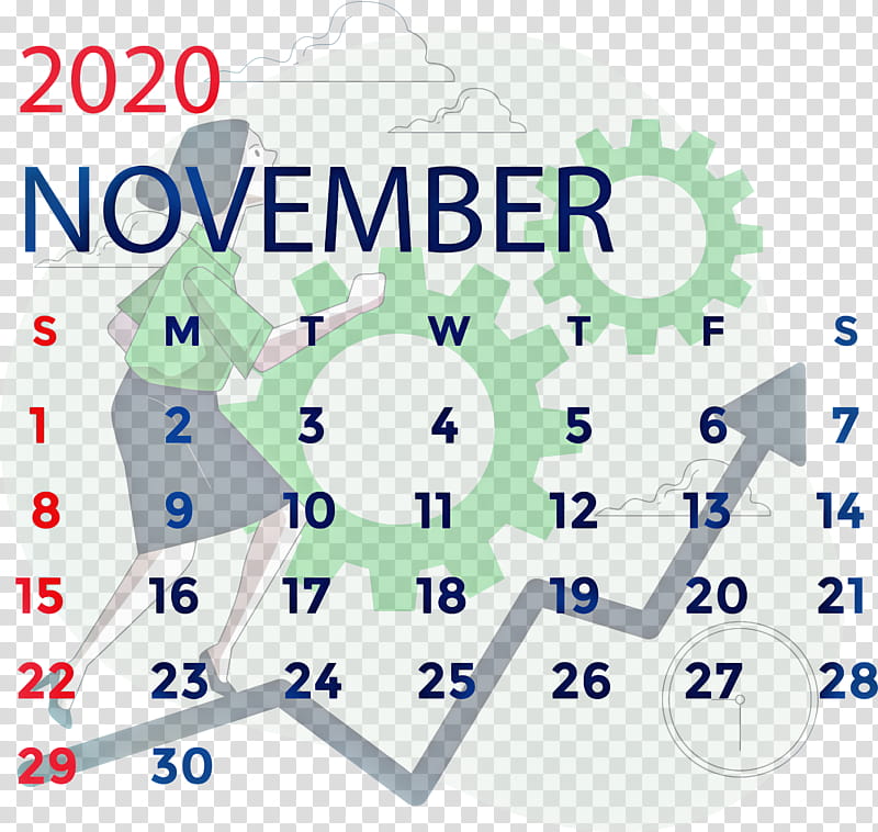 November 2020 Calendar November 2020 Printable Calendar, Paper, Meter, Line, Point, Chinese University Of Hong Kong, Area, Behavior transparent background PNG clipart