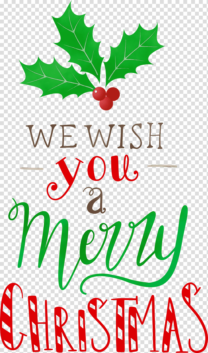 Christmas tree, Merry Christmas, We Wish You A Merry Christmas, Watercolor, Paint, Wet Ink, Leaf transparent background PNG clipart