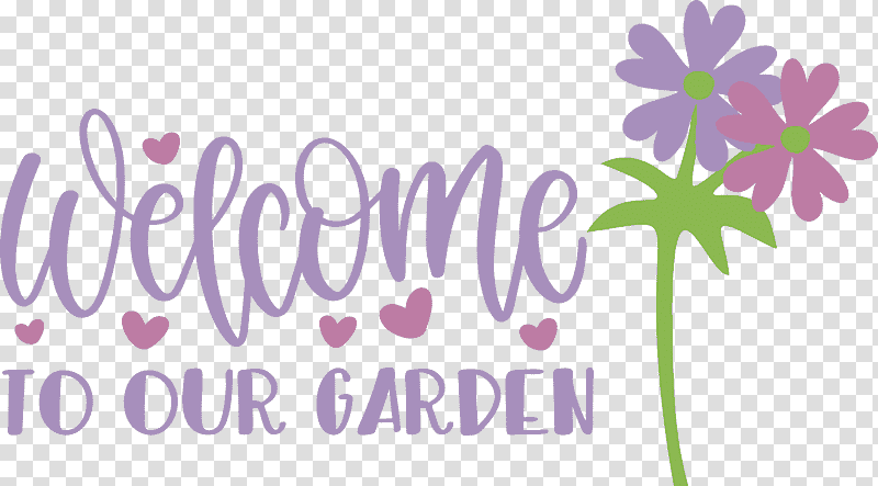 Garden Flower Floral, Welcome To Our Garden, Cricut, Free, Floral Design, Logo transparent background PNG clipart