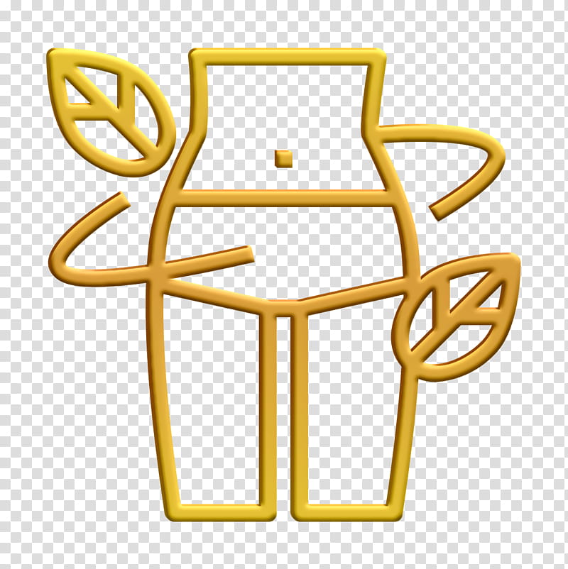 Alternative Medicine icon Diet icon, Yellow, Furniture transparent background PNG clipart