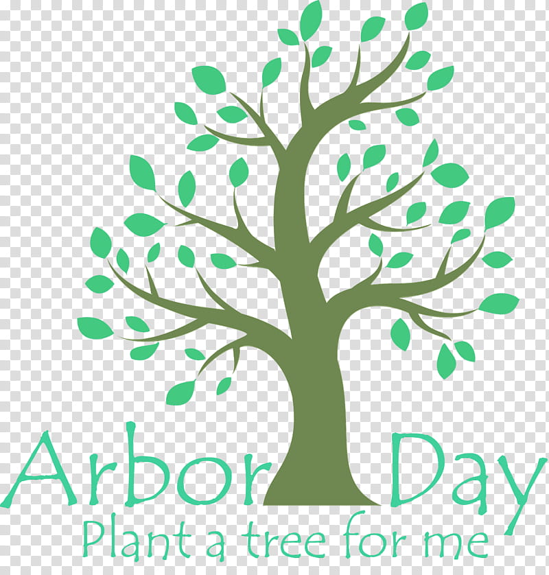 Arbor day, Tree, Green, Watercolor, Paint, Wet Ink, Leaf, Plant transparent background PNG clipart