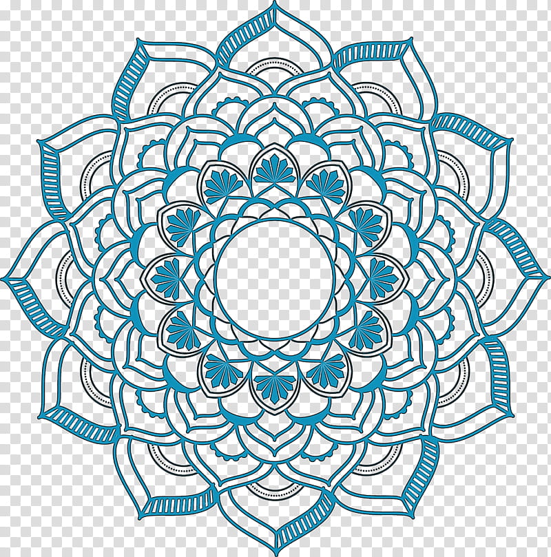 Mandala Flower Mandala Art, Meditation, Drawing, Watercolor Painting, Coloring Book transparent background PNG clipart