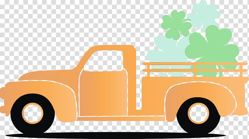 mid-size car compact car car vintage car yellow, St Patricks Day, Saint Patrick, Watercolor, Paint, Wet Ink, Midsize Car, Meter transparent background PNG clipart