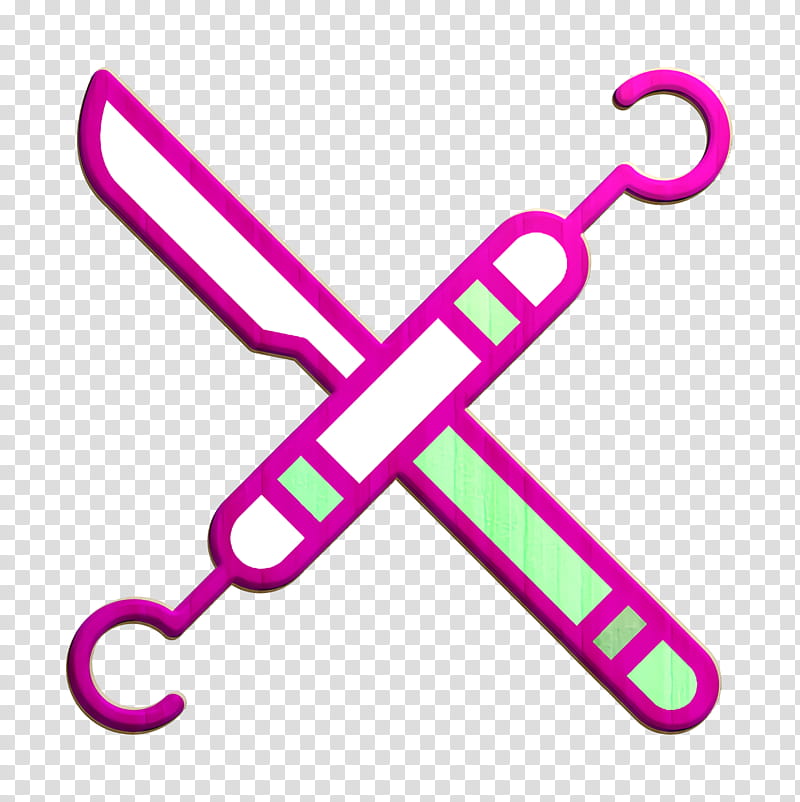Dentist icon Dentist tools icon Dentistry icon, Pink, Line, Magenta transparent background PNG clipart