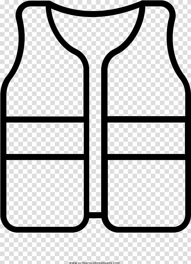 vest coloring page