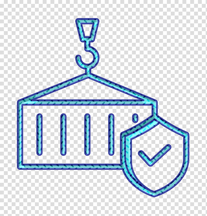 Insurance icon Container icon Logistics icon, Krupnodogruz, Cargo, Freight Transport, Oversize Load, Intermodal Container, System, Haulage transparent background PNG clipart