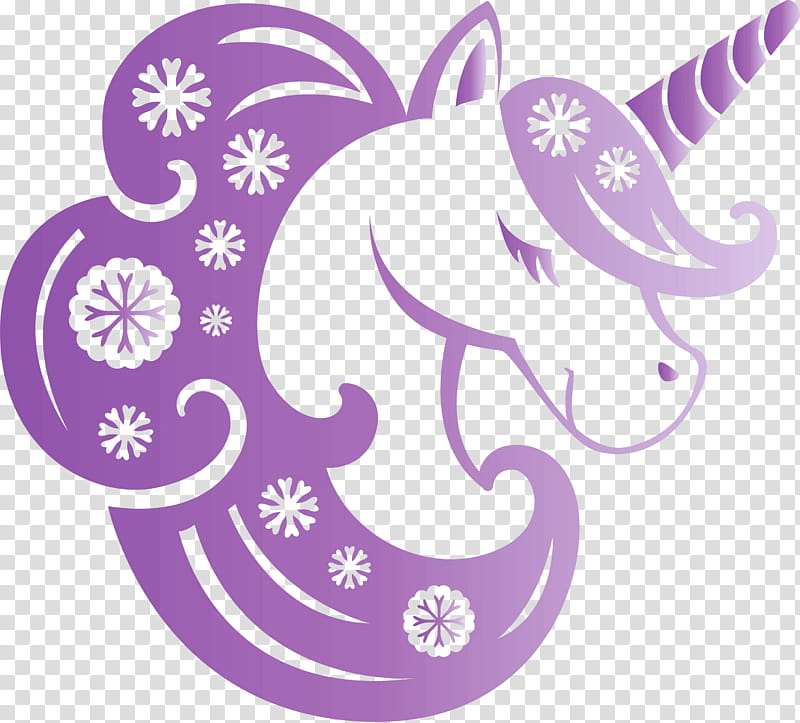 unicorn Christmas Unicorn, Purple, Violet, Temporary Tattoo transparent background PNG clipart