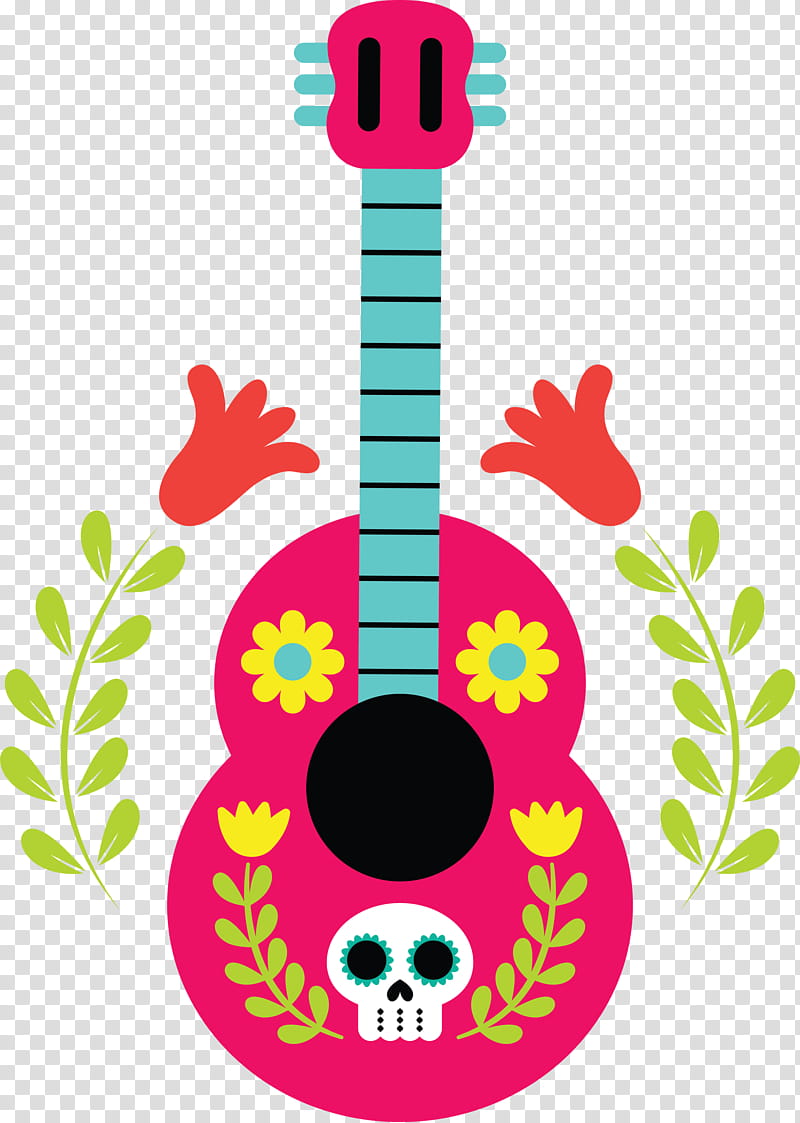 Day of the Dead Día de Muertos, Dia De Muertos, Podcast, Guitar Accessory, Acoustic Guitar, Festival, Logo, Check transparent background PNG clipart