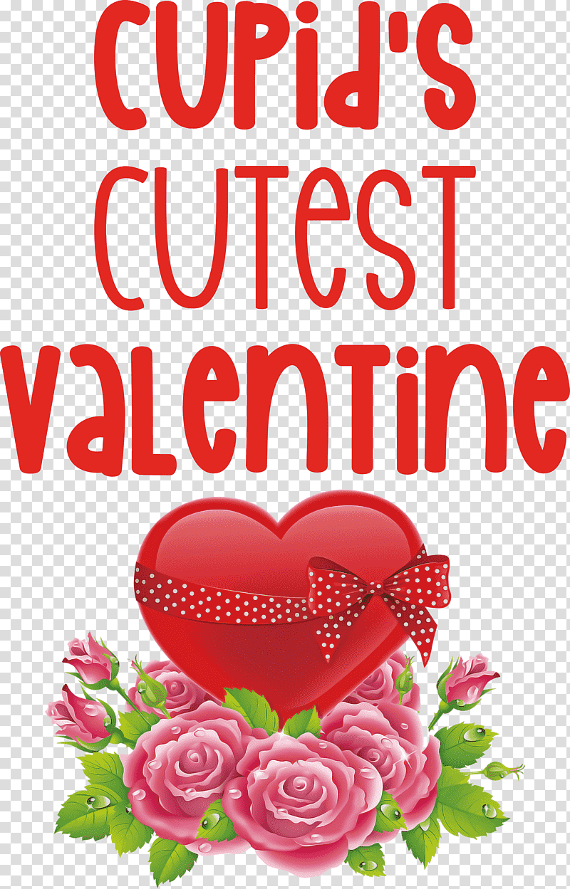 Cupids Cutest Valentine Cupid Valentines day, Floral Design, Garden Roses, Cut Flowers, Greeting Card, Rose Family, Petal transparent background PNG clipart