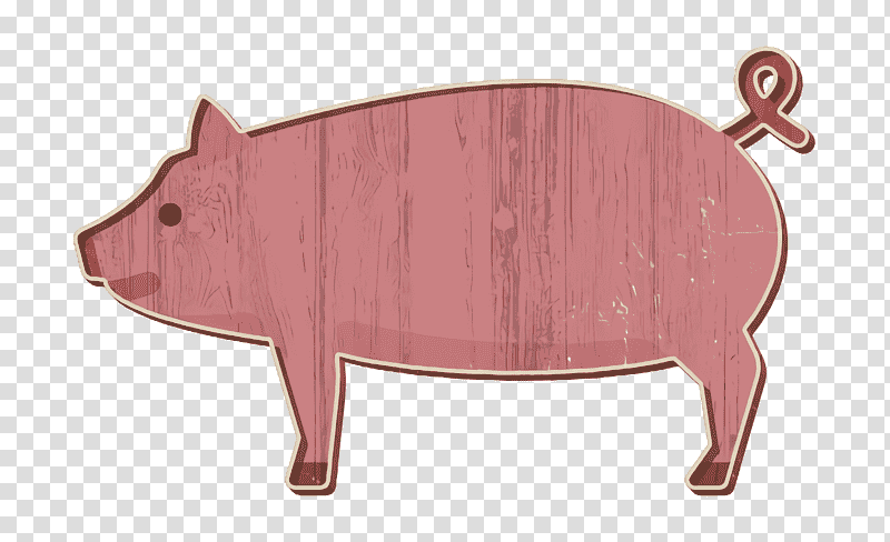 Pig icon Animals and nature icon, Snout, Science, Biology transparent background PNG clipart