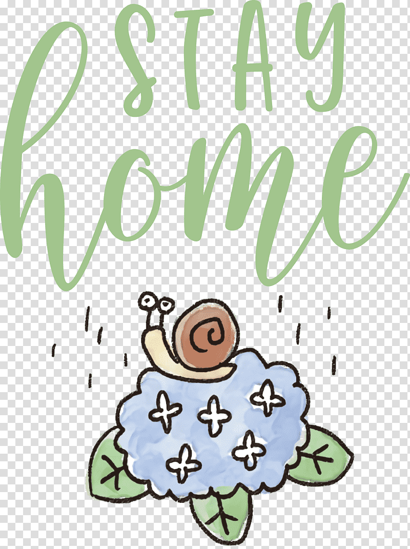 STAY HOME, French Hydrangea, Cartoon, Text, Coloring Book, Painting, Flower transparent background PNG clipart