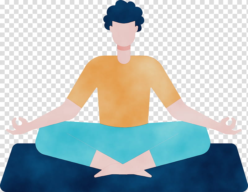 meditation yoga physical fitness, Yoga Day, International Day Of Yoga, Watercolor, Paint, Wet Ink, Yoga Mat transparent background PNG clipart