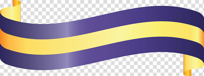 Ribbon S Ribbon, Violet, Purple, Yellow, Line, Rim transparent background PNG clipart
