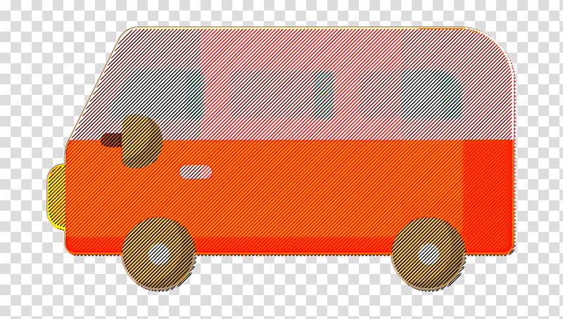 Bus icon Van icon Vehicles and Transport icon, Car, Model Car, Yellow, Physical Model transparent background PNG clipart