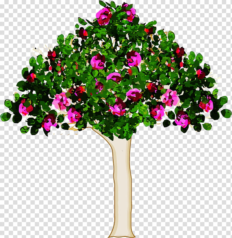 Artificial flower, Tu Bishvat Tree, Tu Bishvat Tree , Abstract Tree, Cartoon Tree, Plant, Pink, Bougainvillea transparent background PNG clipart