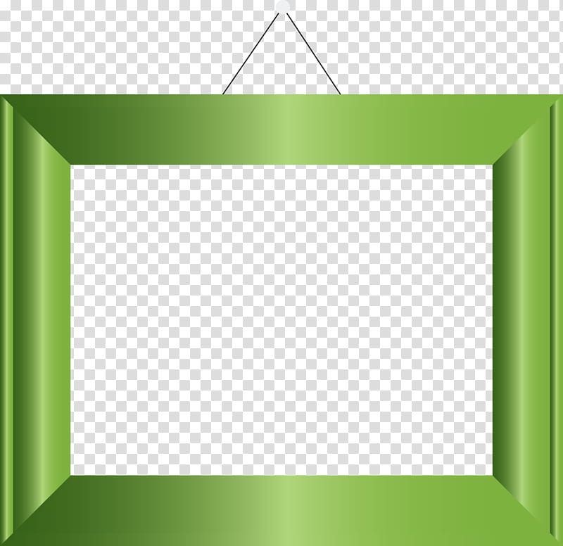 Frame Frame Hanging Frames, Frame, Frame, Hanging Frames, Angle, Line, Green, Area transparent background PNG clipart