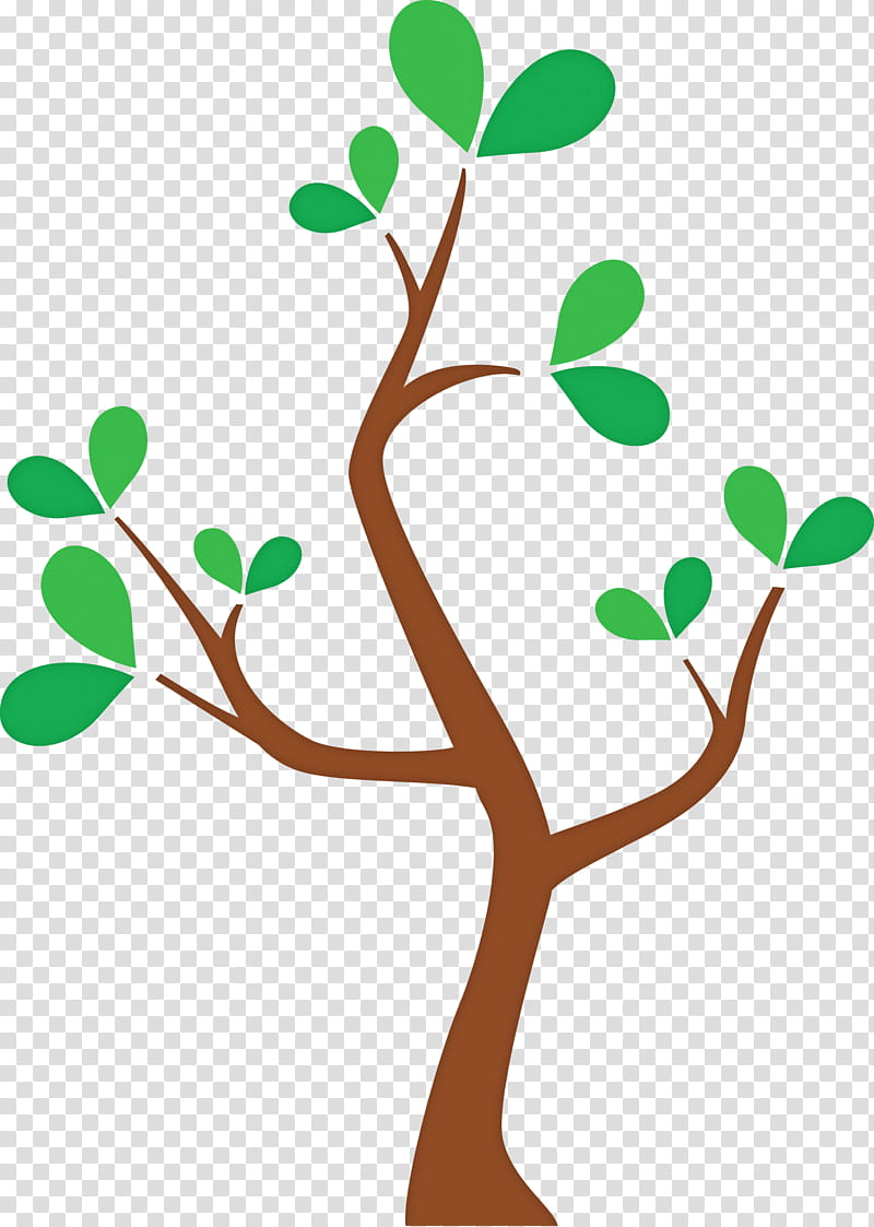 cartoon tree without leaves