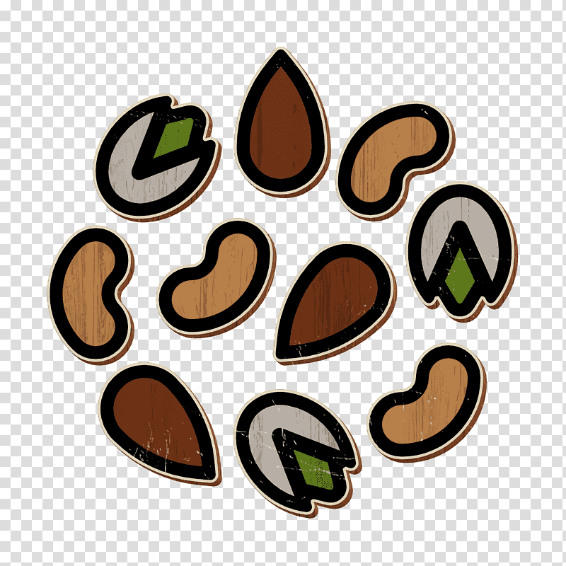 Nuts icon Nut icon Healthy icon, Meter, Jewellery, Human Body transparent background PNG clipart