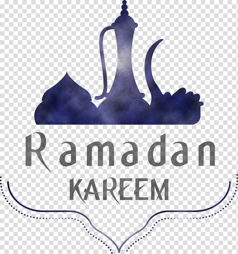 Ramadan Ramadan Kareem, Logo, Cobalt Blue, Purple, Text transparent background PNG clipart