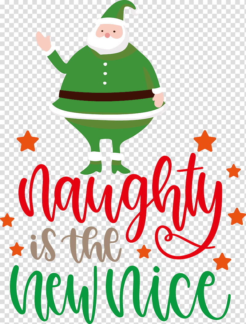 Naughty Chrismtas Santa Claus, Christmas Tree, Christmas Day, Christmas Ornament, Logo, Christmas Ornament M, Holiday transparent background PNG clipart