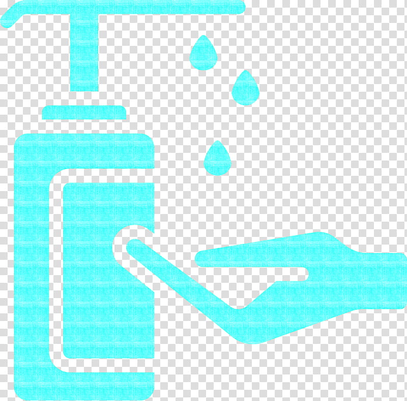 Sanitiser Handwash Coronavirus, COVID, Angle, Line, Turquoise, Area, Meter transparent background PNG clipart