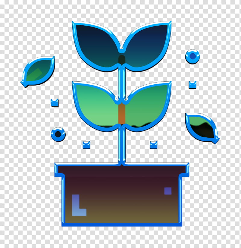 Alternative Medicine icon Leaf icon Herb icon, Blue, Logo, Electric Blue, Symbol, Plant transparent background PNG clipart
