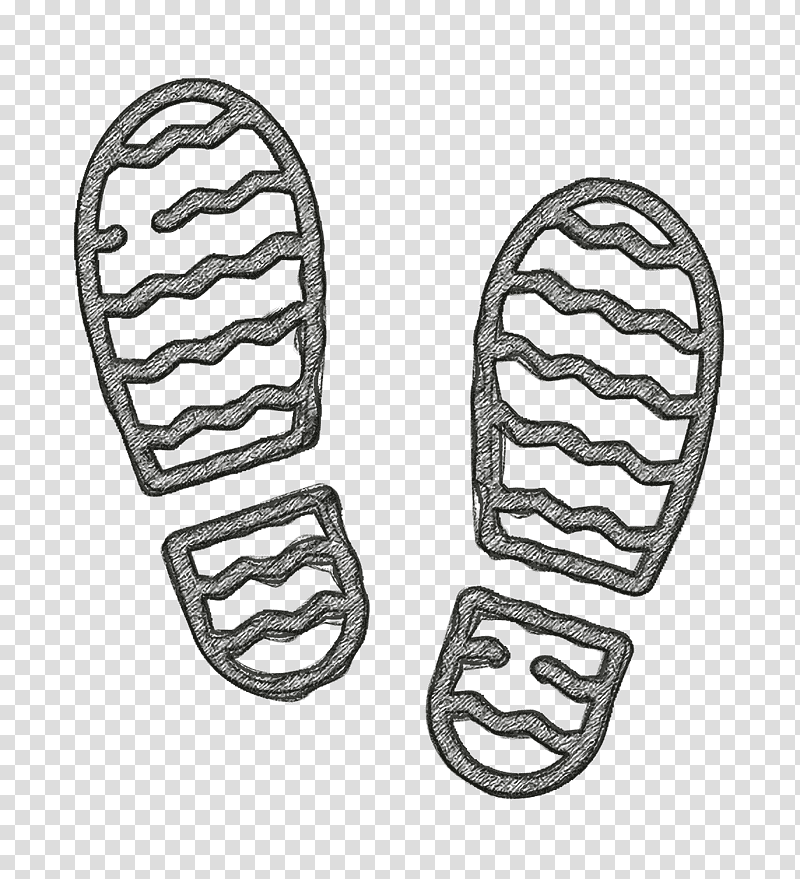 Footstep icon Crime Investigation icon Step icon, Tire, Flat Design, Paintbrush transparent background PNG clipart