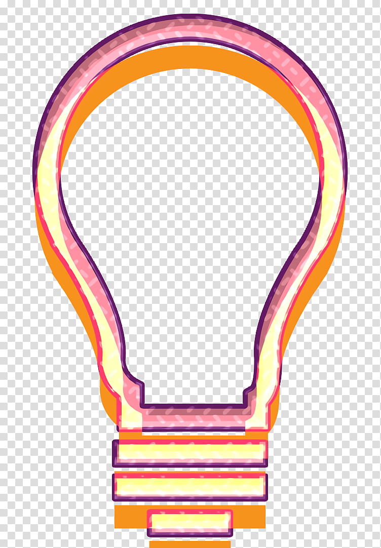 asset icon bulb icon electric icon, Led Light Icon, Lightbulb Icon, Power Icon, Pink M, Line, Jewellery, Meter transparent background PNG clipart