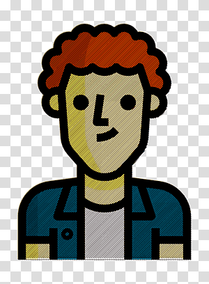 Man icon Avatar icon Boy icon, Line Art, Digital Art, Logo, Fan Art,  Cartoon, Musician transparent background PNG clipart thumbnail