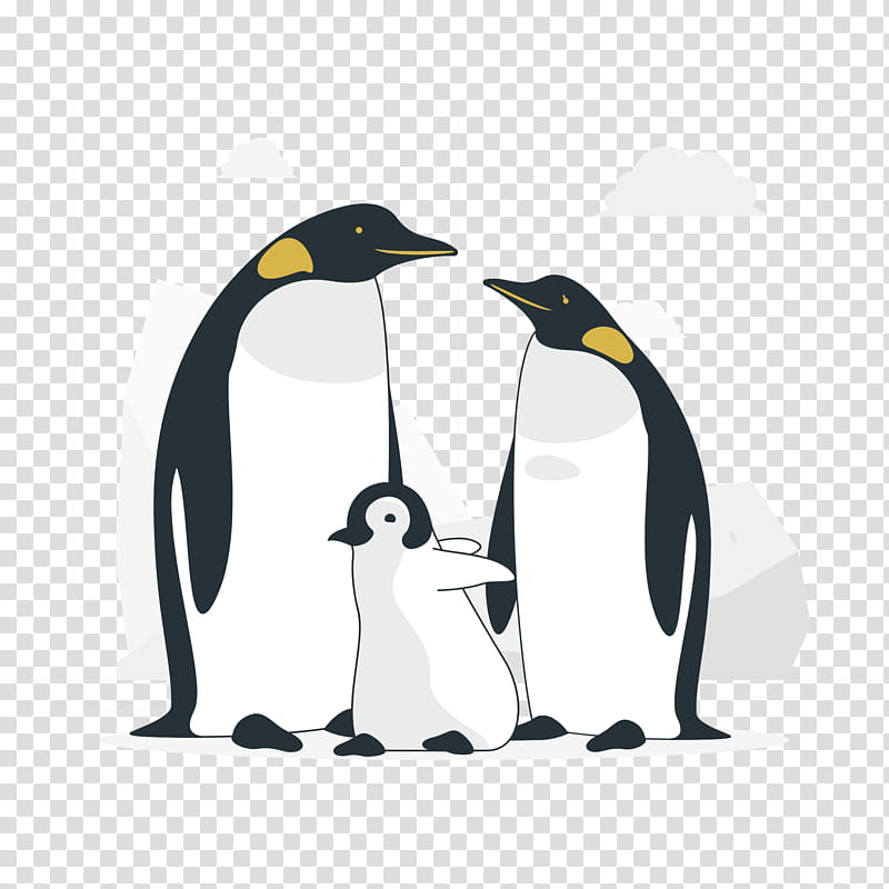 Happy Family Day Family Day, Penguins, King Penguin, Birds, Drawing transparent background PNG clipart