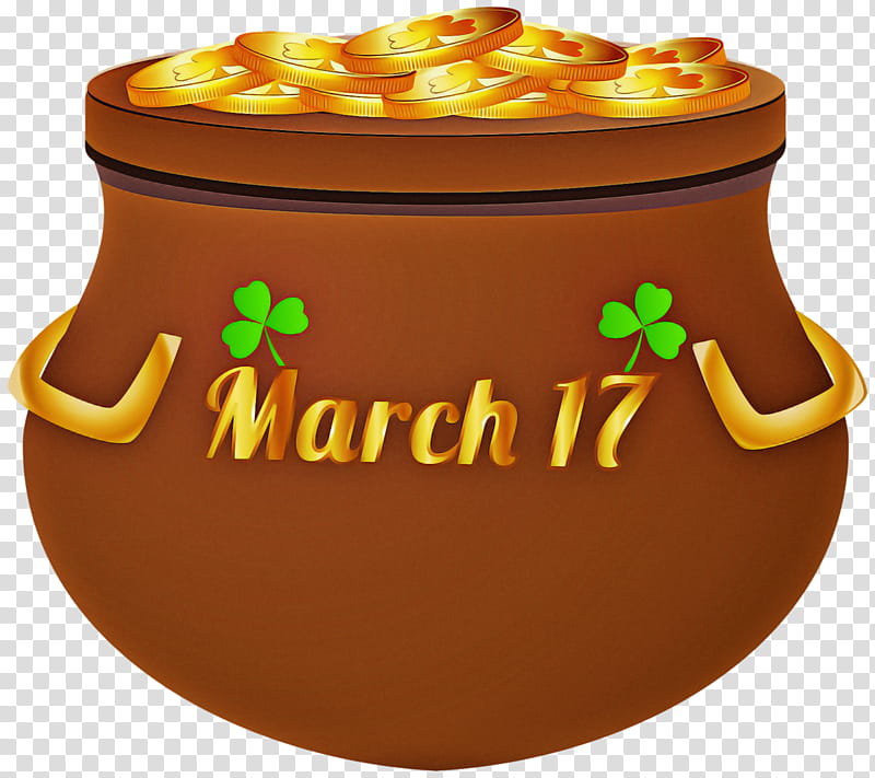 Pot Of Gold Saint Patrick Saint Patrick's Day, World Thinking Day, International Womens Day, World Water Day, World Down Syndrome Day, Earth Hour, Red Nose Day, World Tb Day transparent background PNG clipart