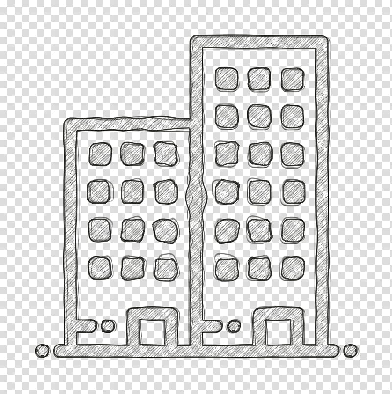 City Elements icon Appartment icon Condo icon, Numeric Keypad, Line Art, Car, Text, Black, Number, Geometry transparent background PNG clipart