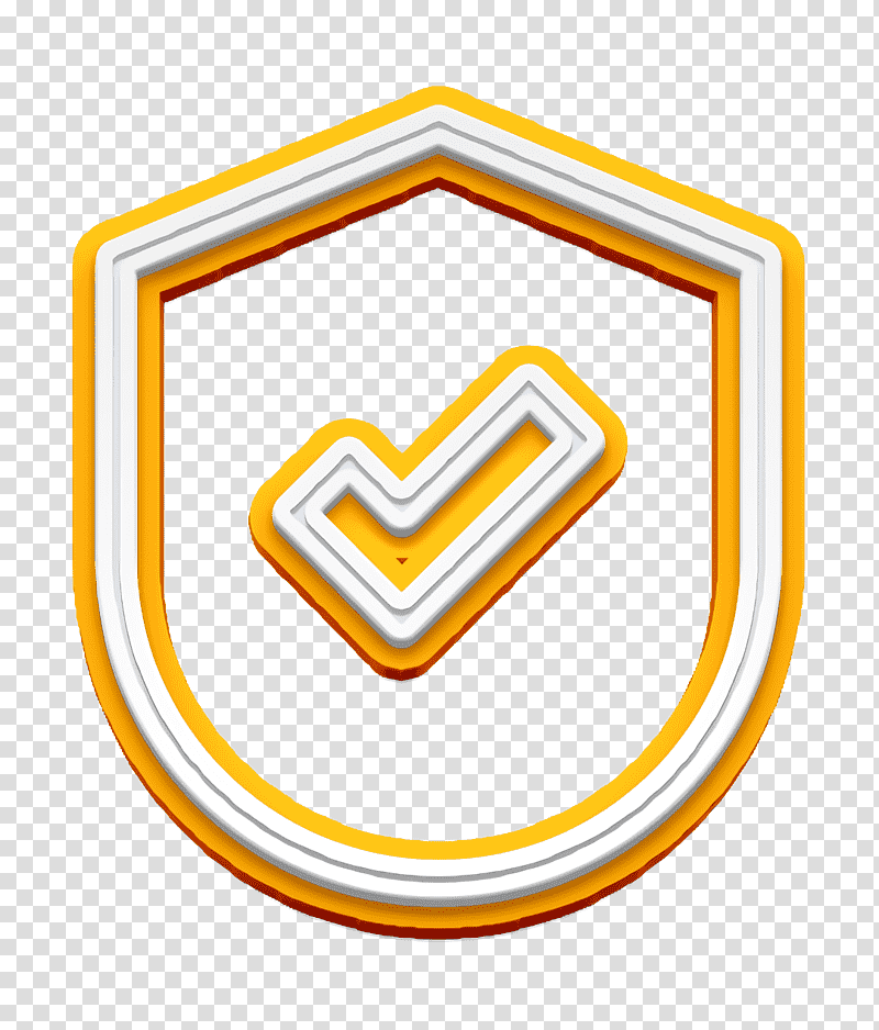 Technology Icon icon technology icon Shield icon, Symbol, Chemical Symbol, Icon Pro Audio Platform, Yellow, Line, Meter transparent background PNG clipart